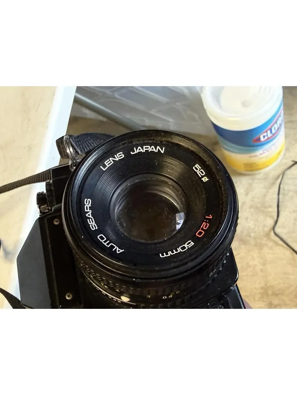 Sears KSX Super Vintage Camera w/ 50mm f/1.7 Auto MC- Untested